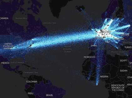 Data flow in the Tor network